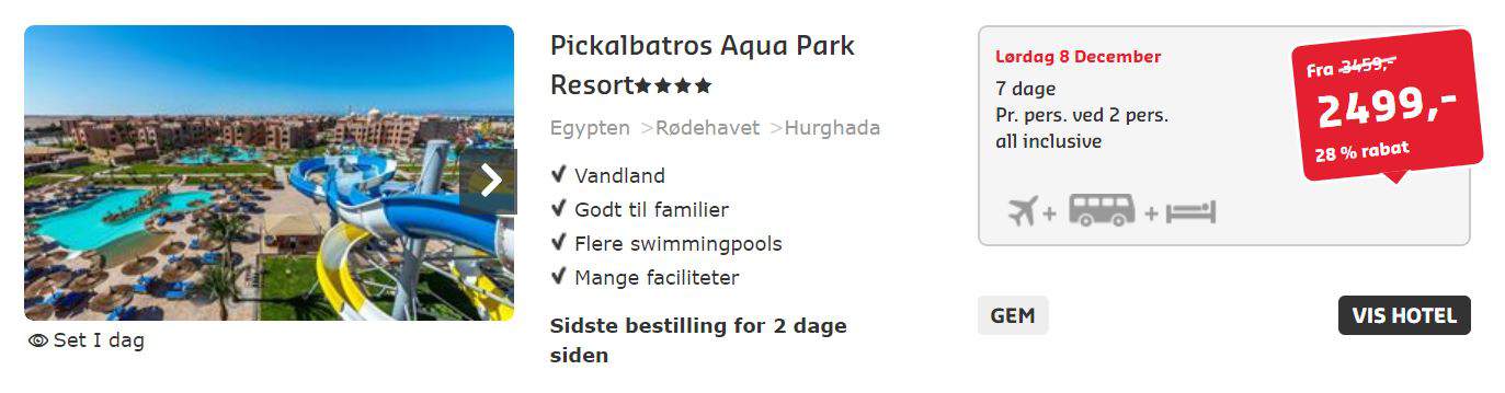 1 uges vinterferie i Hurghada