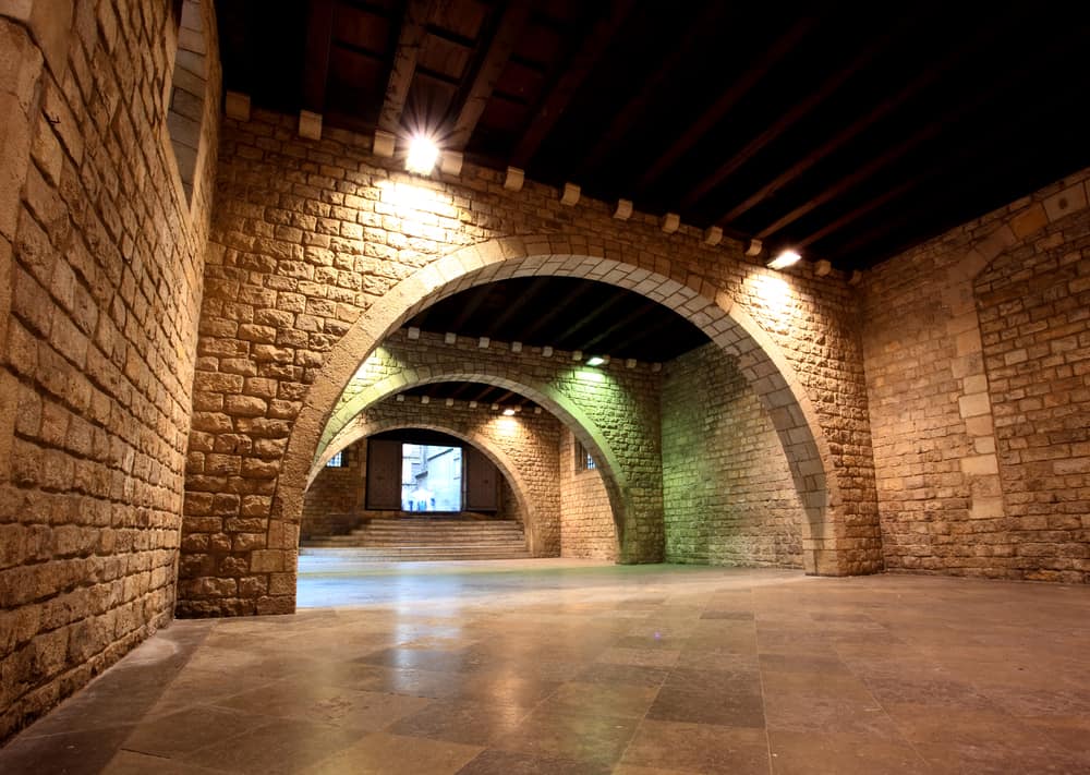 Indgang til Picasso-museet i Barcelona