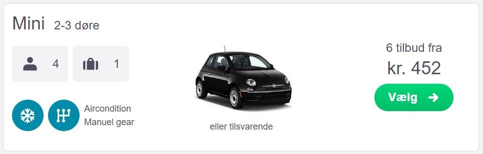 Billig billeje i Kroatien