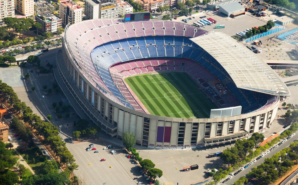 Camp Nou - Barcelona i Spanien