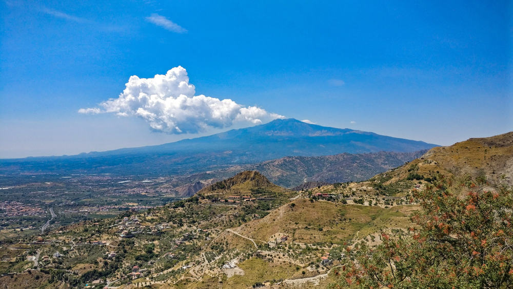 Etna på Sicilien