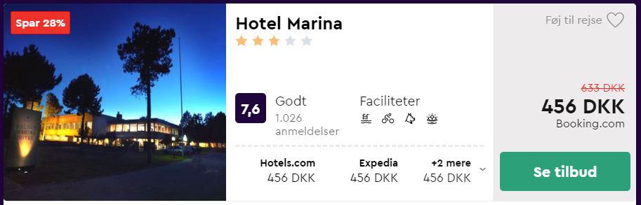 Hotel Marina i Grenå