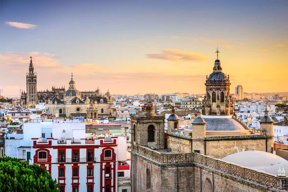 Sevilla skyline - Spanien