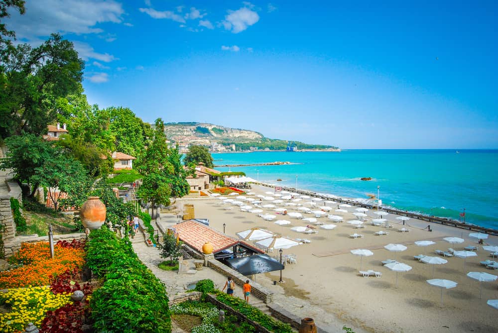 Sunny Beach i Bulgarien