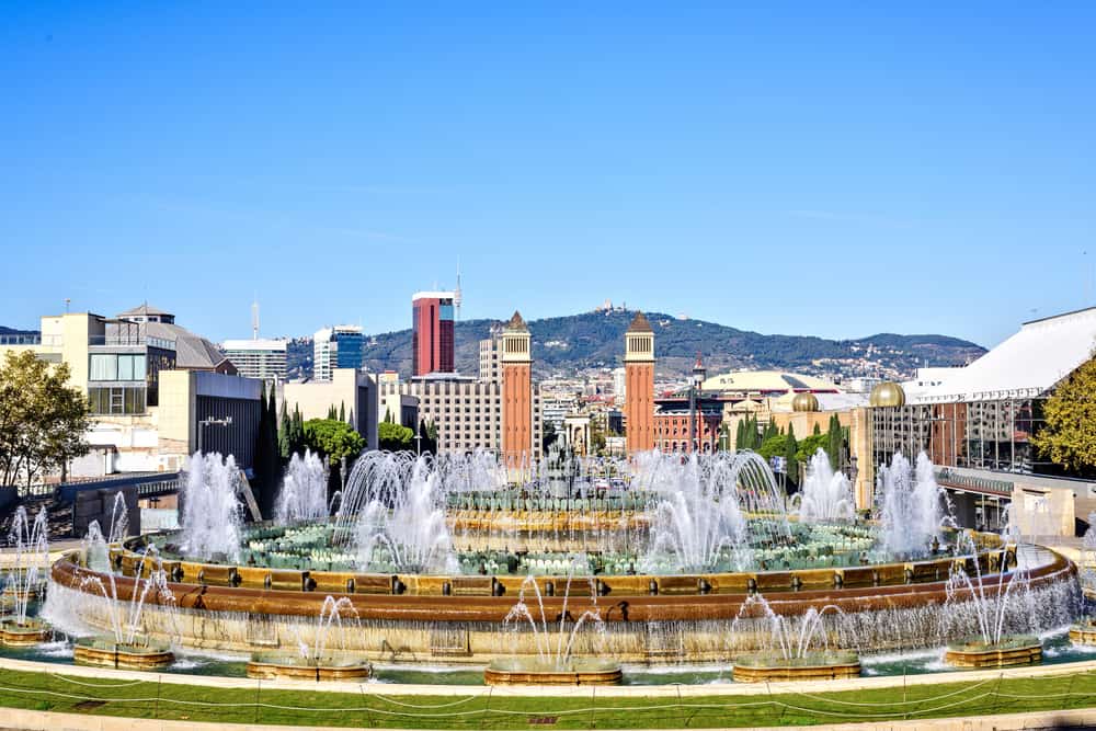 Det Magiske Springvand i Barcelona