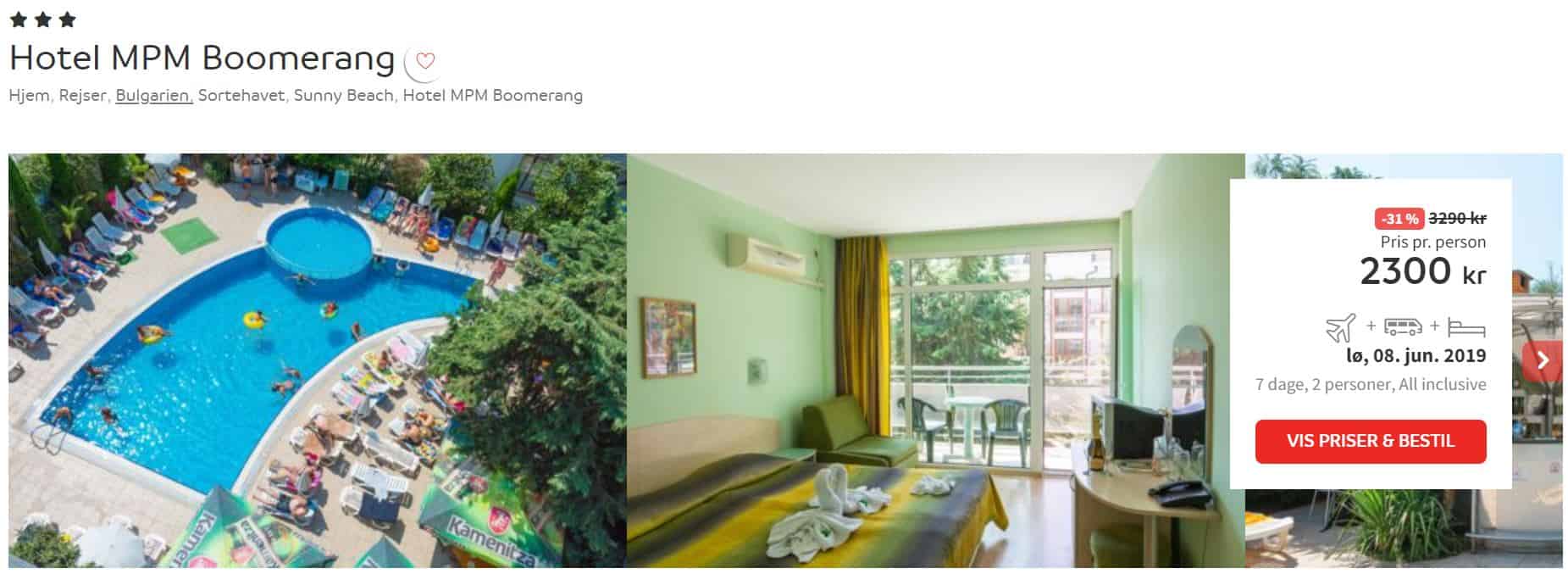 Hotel MPM Boomerang