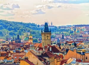 Panoram - Prag i Tjekkiet