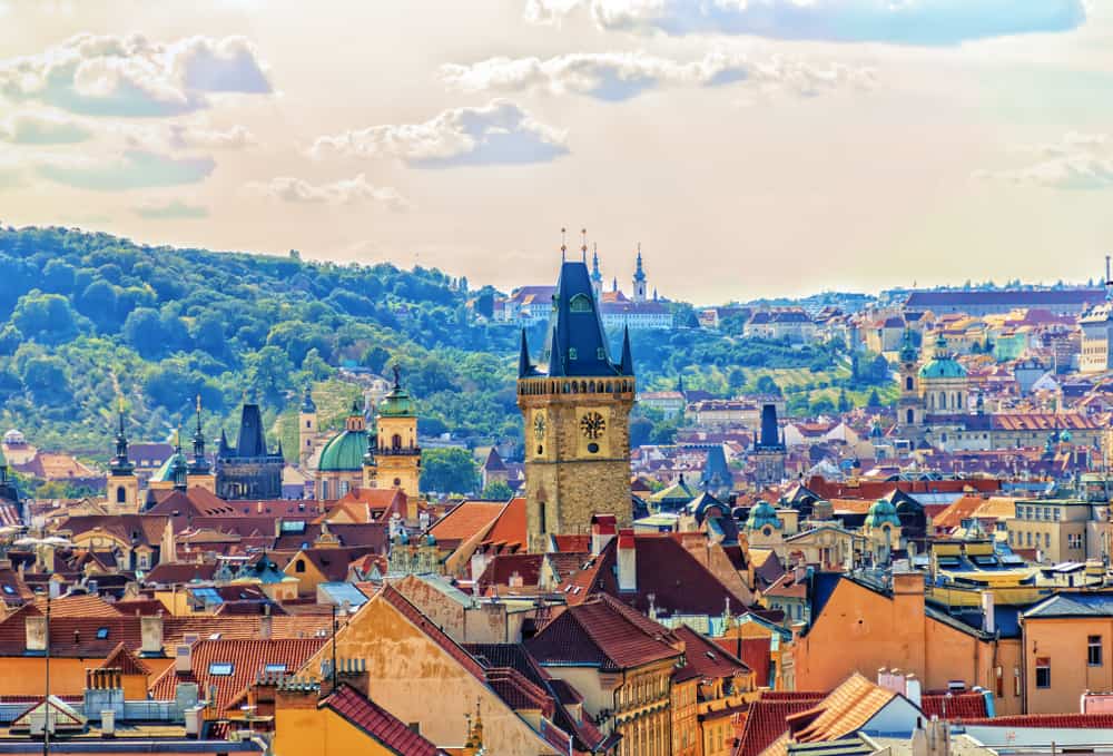 Panoram - Prag i Tjekkiet