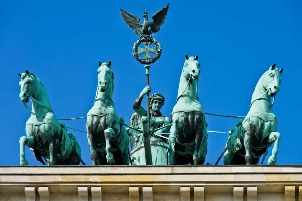 Quadrigaen på Brandenburger Tor
