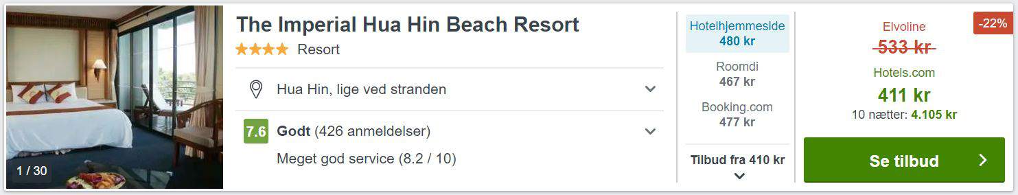The Imperial Hua Hin Beach Resort