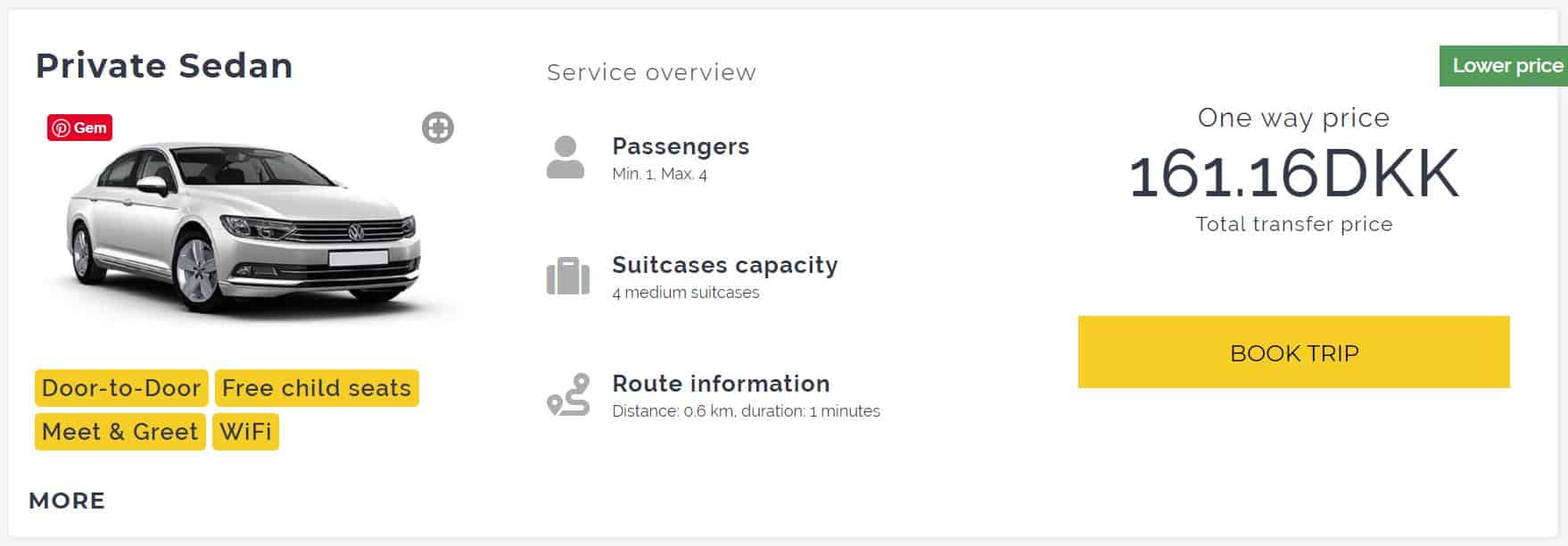 Transfer fra Santorini lufthavn