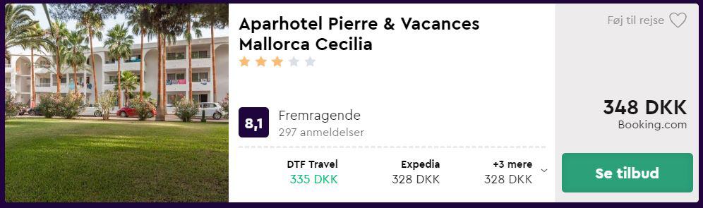 Aparhotel Pierre & Vacances Mallorca Cecilia