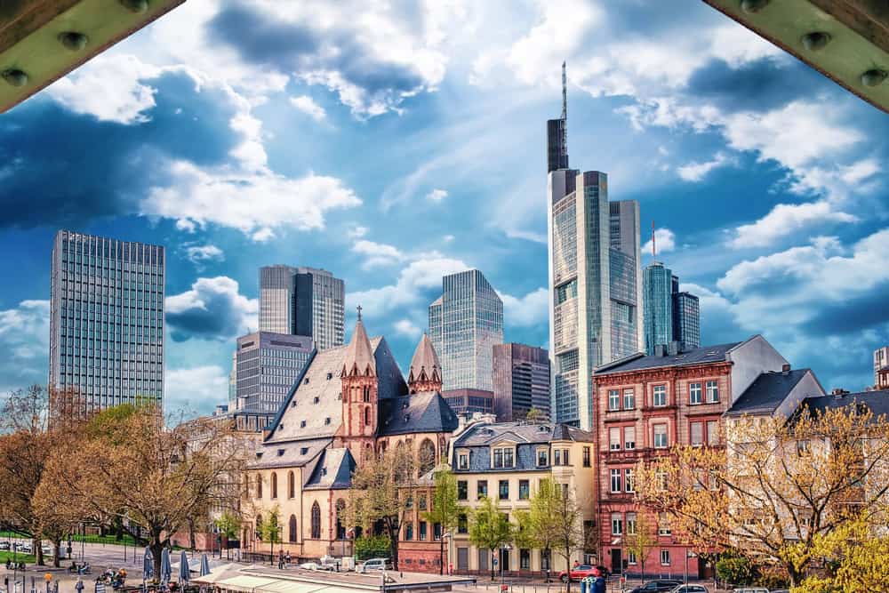Frankfurt i Tyskland