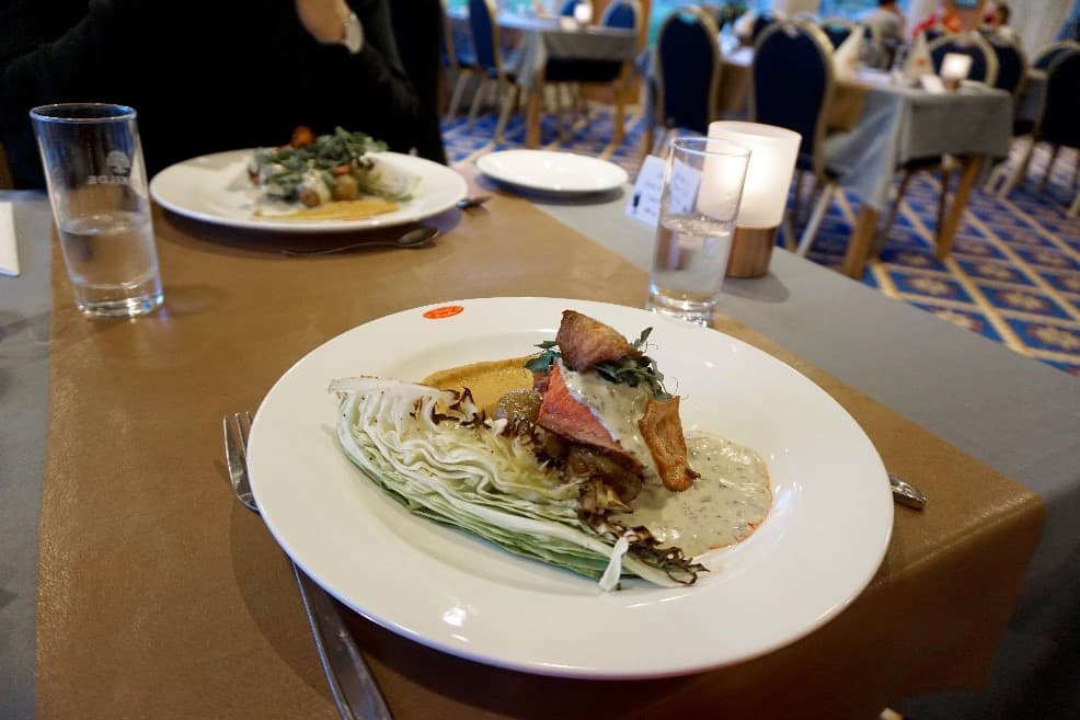 Hovedret på Hotel Marina