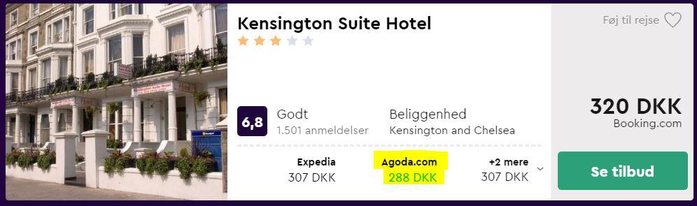 Kensington Suite Hotel - London i England