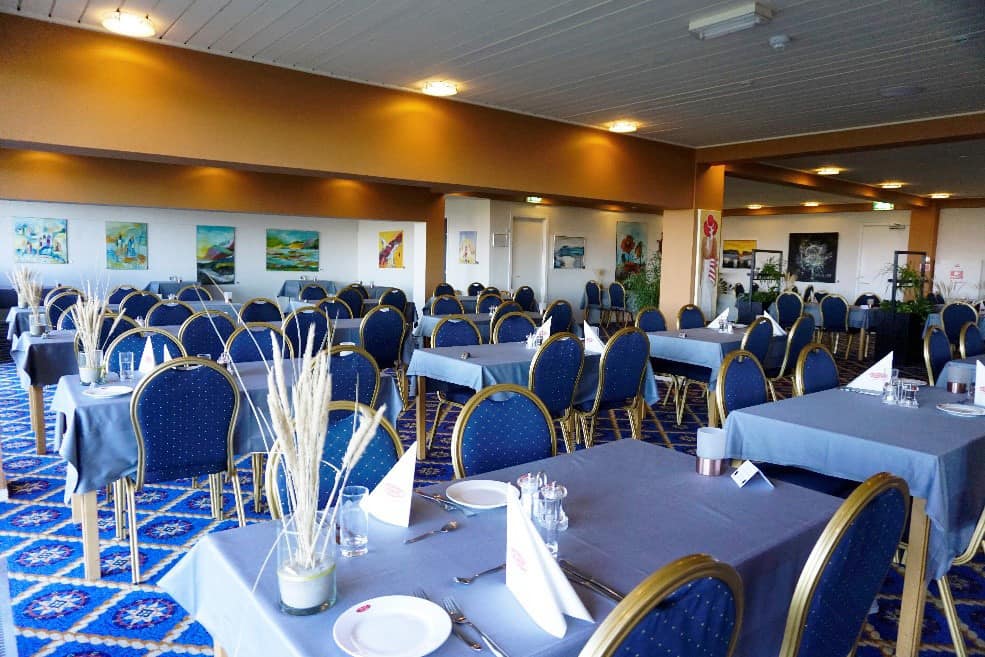 Restauranten på Hotel Marina i Grenaa