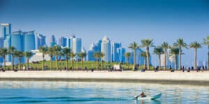 Vandpark i Doha - Qatar