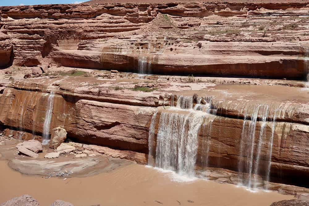 Grand Falls i Navajo reservatet