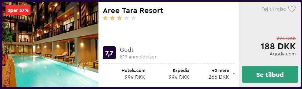 Aree Tara Resort - Krabi i Thailand