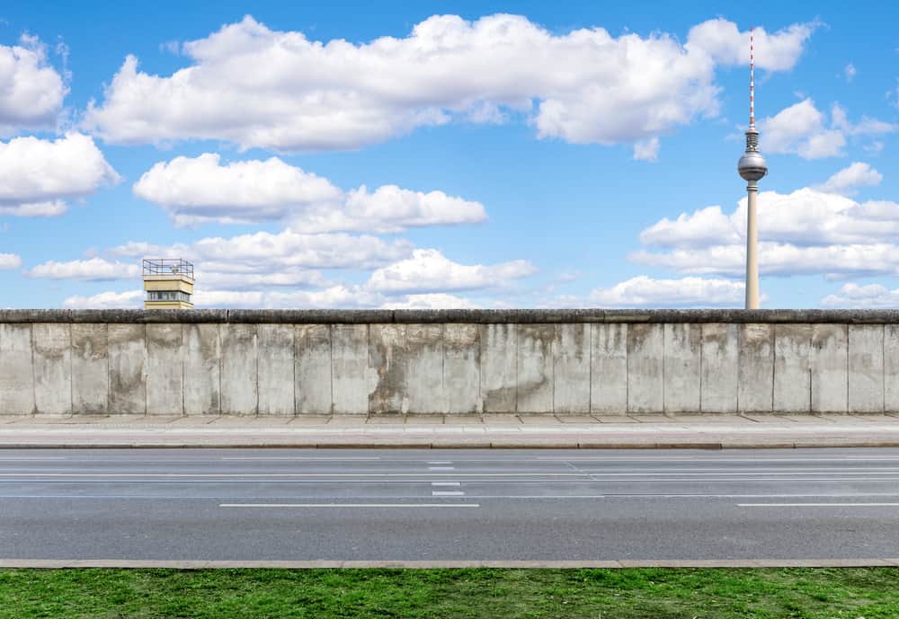 Berlinmuren i Berlin - Tyskland