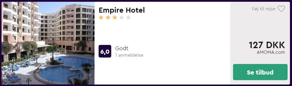 Empire Hotel - Hurghada i Egypten