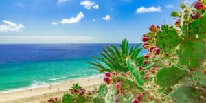 Esquinzo strand - Fuerteventura i Spanien