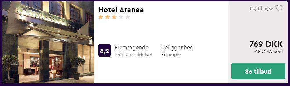 Hotel Aranea - Barcelona i Spanien