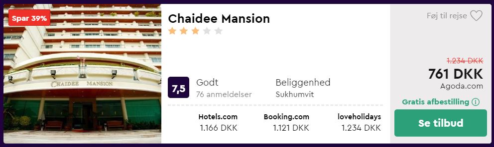 Hotel i Bangkok