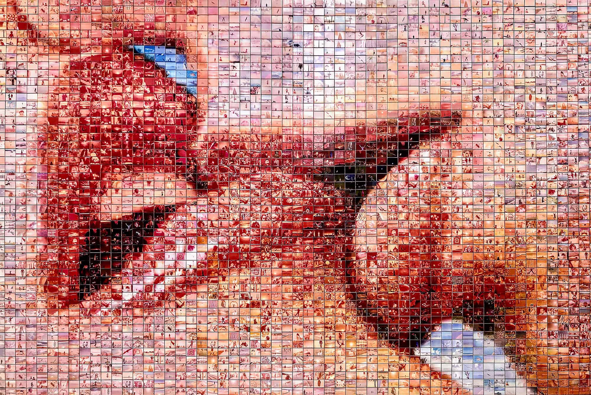 Gadekunst i Barcelona - Kiss of Freedom