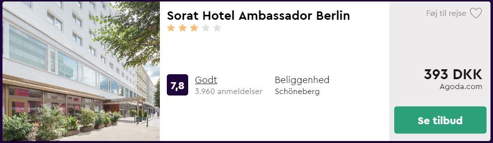 Sorat Hotel Ambassador - Berlin i Tyskland