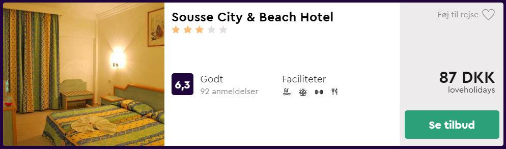 Sousse City & Beach Hotel
