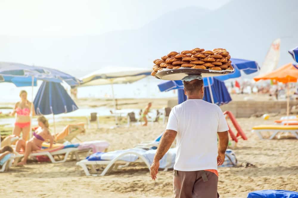 Strandsælger - Alanya i Tyrkiet