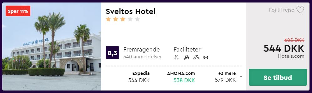 Sveltos Hotel - Cypern