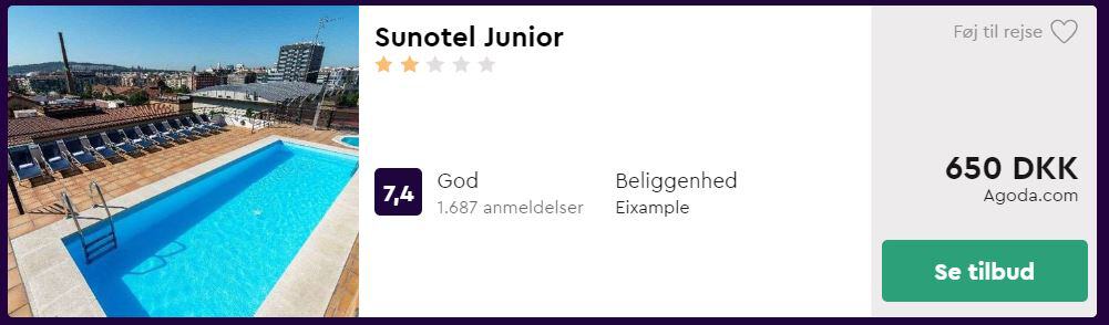 Sunotel Junior - Barcelona i Spanien