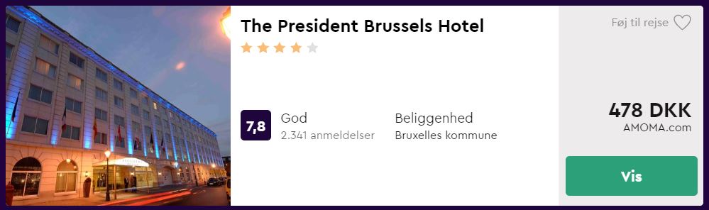 The President Brussels Hotel