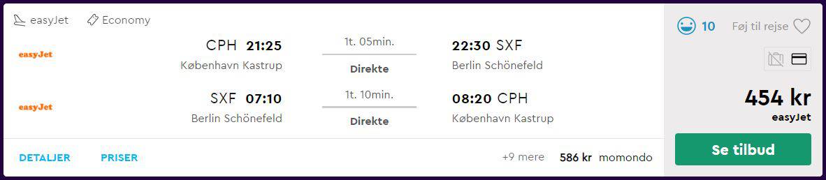Flybilletter til Berlin - Nytår