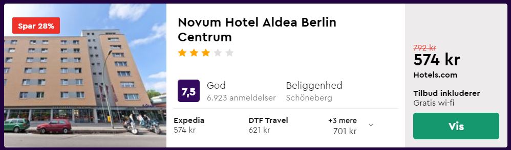Novum Hotel Aldea Berlin Centrum