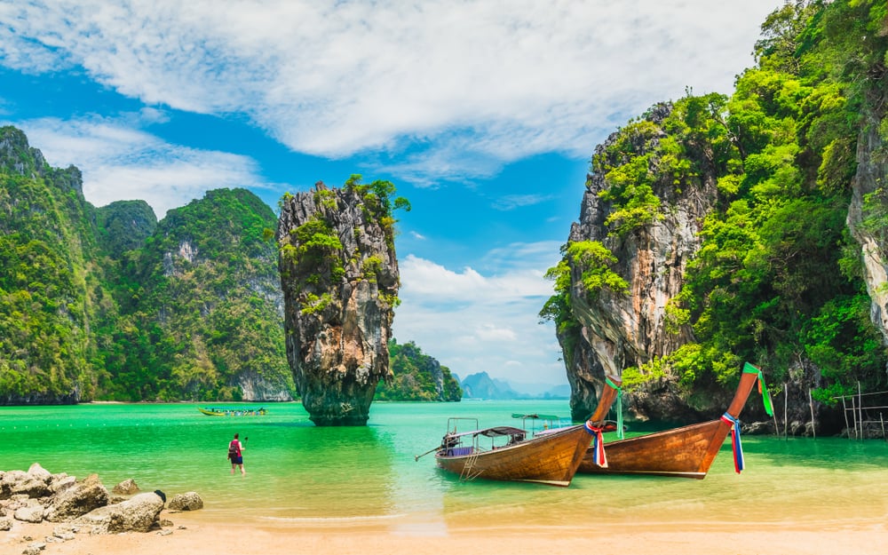 James Bond Island - Phuket i Thailand